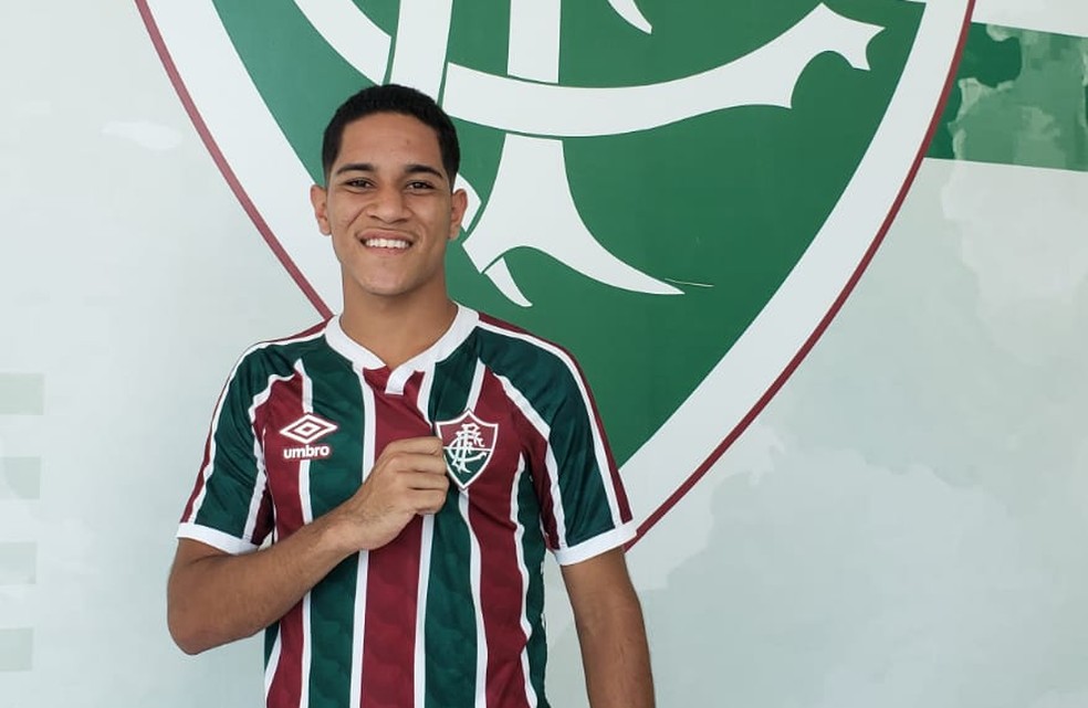 Fluminense acerta empréstimo de Gustavo Apis, do Nova Iguaçu — Foto: Arquivo pessoal