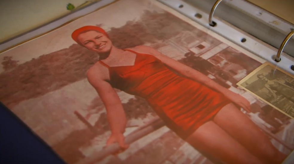 Nora nada desde jovem, mas só começou competir aos 69 anos  (Foto: BBC Brasil)