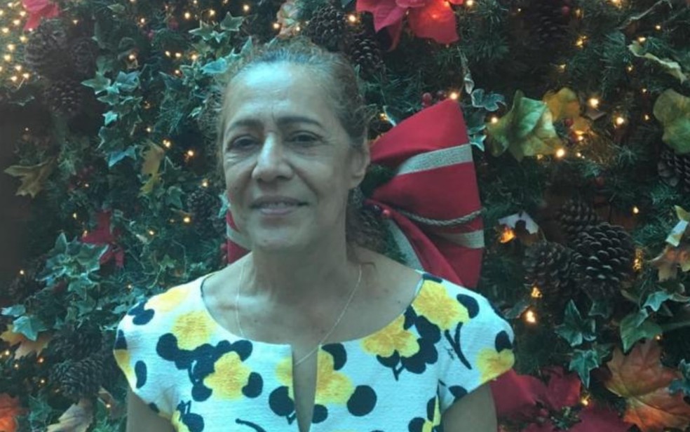 Maria Terezinha Cintra, de 70 anos, em Goiânia — Foto: Arquivo Pessoal/Ernesto Cintra