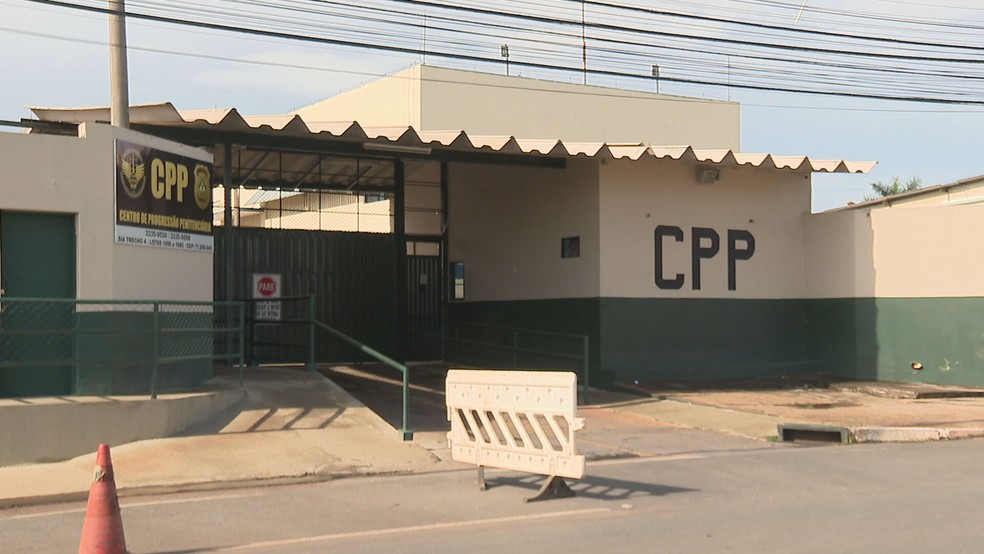 Centro de Progressão Penitenciária (CPP) do Distrito Federal — Foto: TV Globo/Reprodução