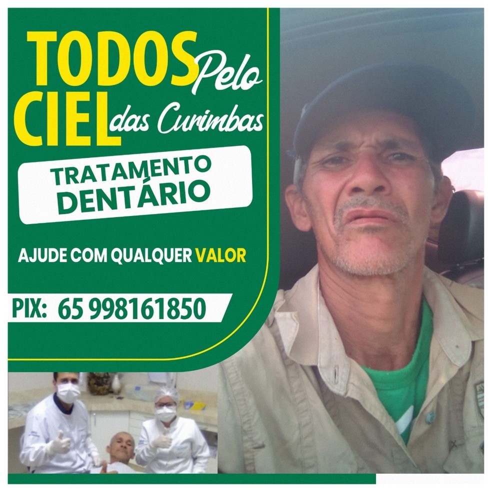 Moradores fizeram vaquinha para ajudar um dos participantes — Foto: Divulgação