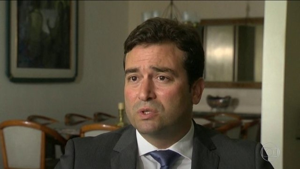 Tácio Muzzi, que deverá assumir a Superintendência da PF no Rio — Foto: Jornal Nacional