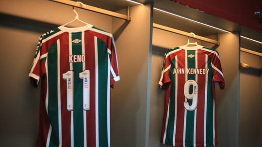 Fluminense altera numeração, e John Kennedy herda camisa 9 de Fred; Keno assume a 11