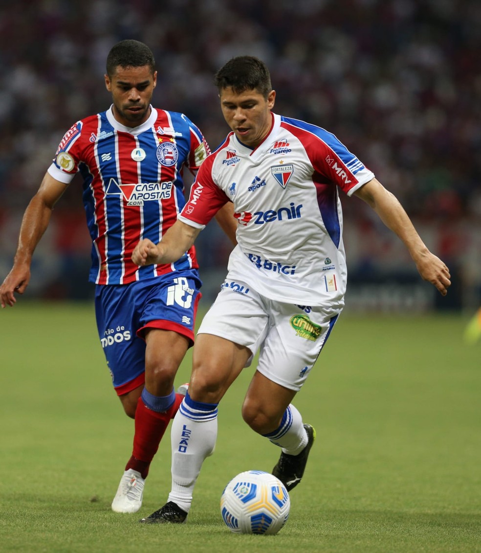 Fortaleza, Bahia, Brasileirão, Osvaldo — Foto: Kid Jr. / SVM