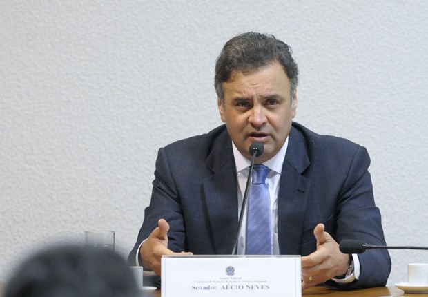 O senador Aécio Neves (PSDB-MG) (Foto: Pedro França/Agência Senado)