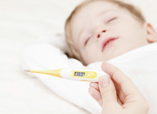 criança; bebe; doente; gripe; febre (Foto: Thinkstock)