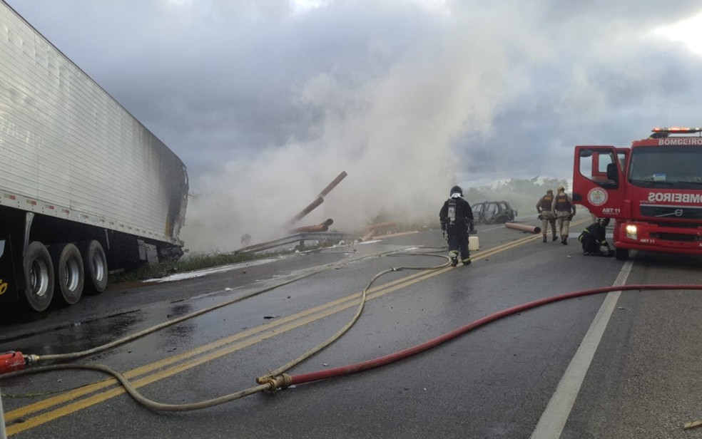 Corpo de Bombeiros — Foto: Corpo de Bombeiros