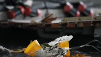 Acidente do voo Rio-Paris matou 228 pessoas em 2009.   — Foto: Maurício Lima / AFP