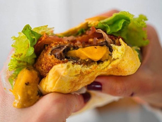 Mushroom Burger do Cabana  (Foto: Instagram @cabana.burger)
