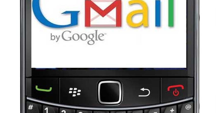 Blackberry синхронизация gmail отчества