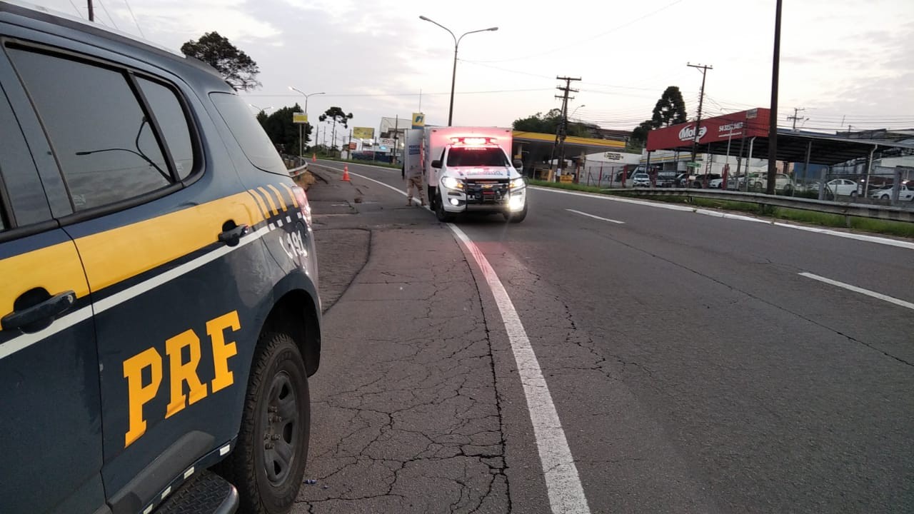 Homem morre atropelado na BR-116, em Caxias do Sul