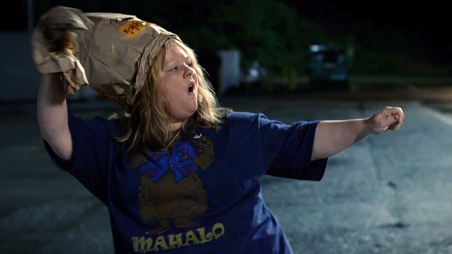 Melissa McCarthy em cena do trailer de 'Tammy' (Foto: Reprodução)