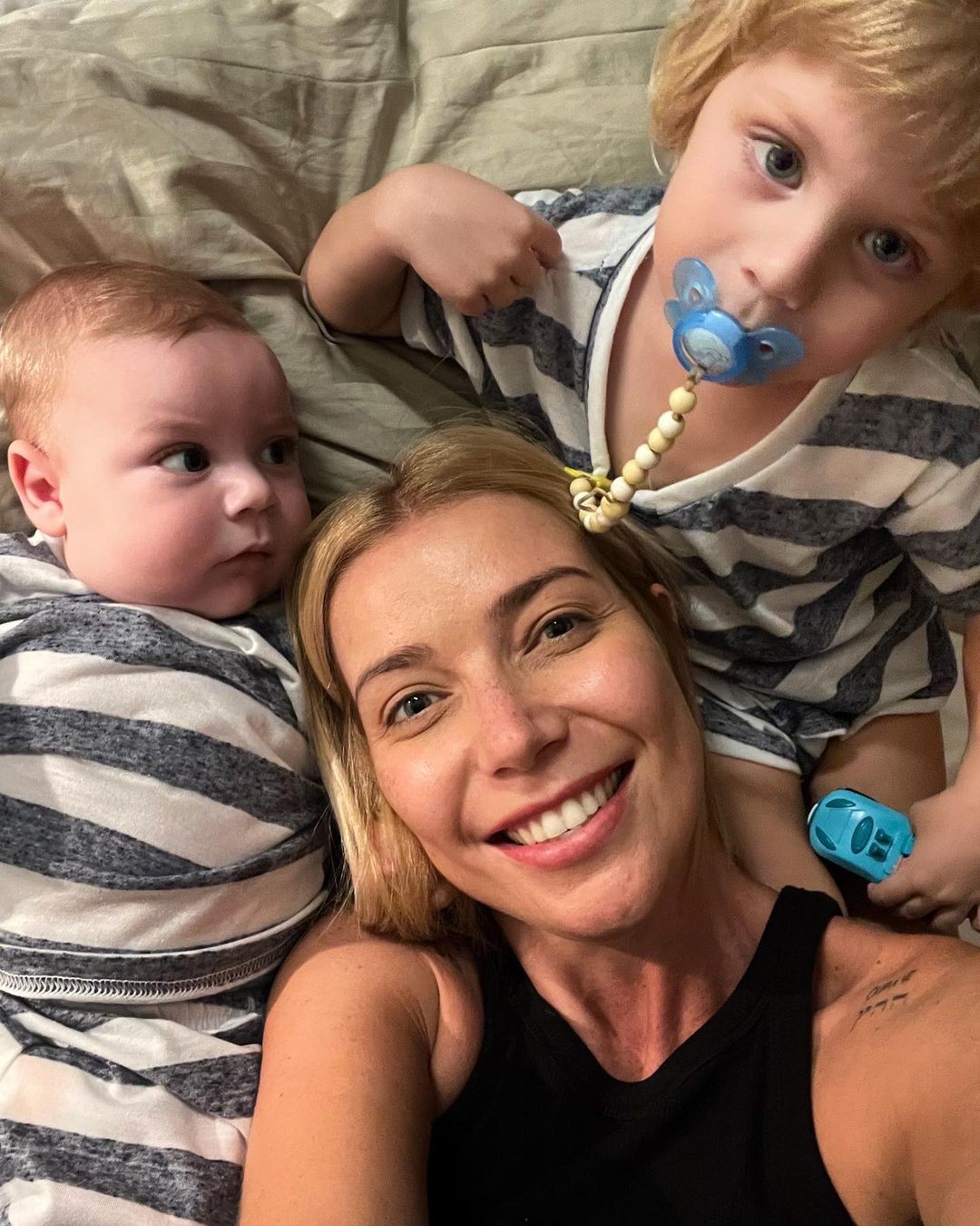 Luiza Possi se declarou aos filhos Lucca e Matteo (Foto: Reprodução/Instagram)