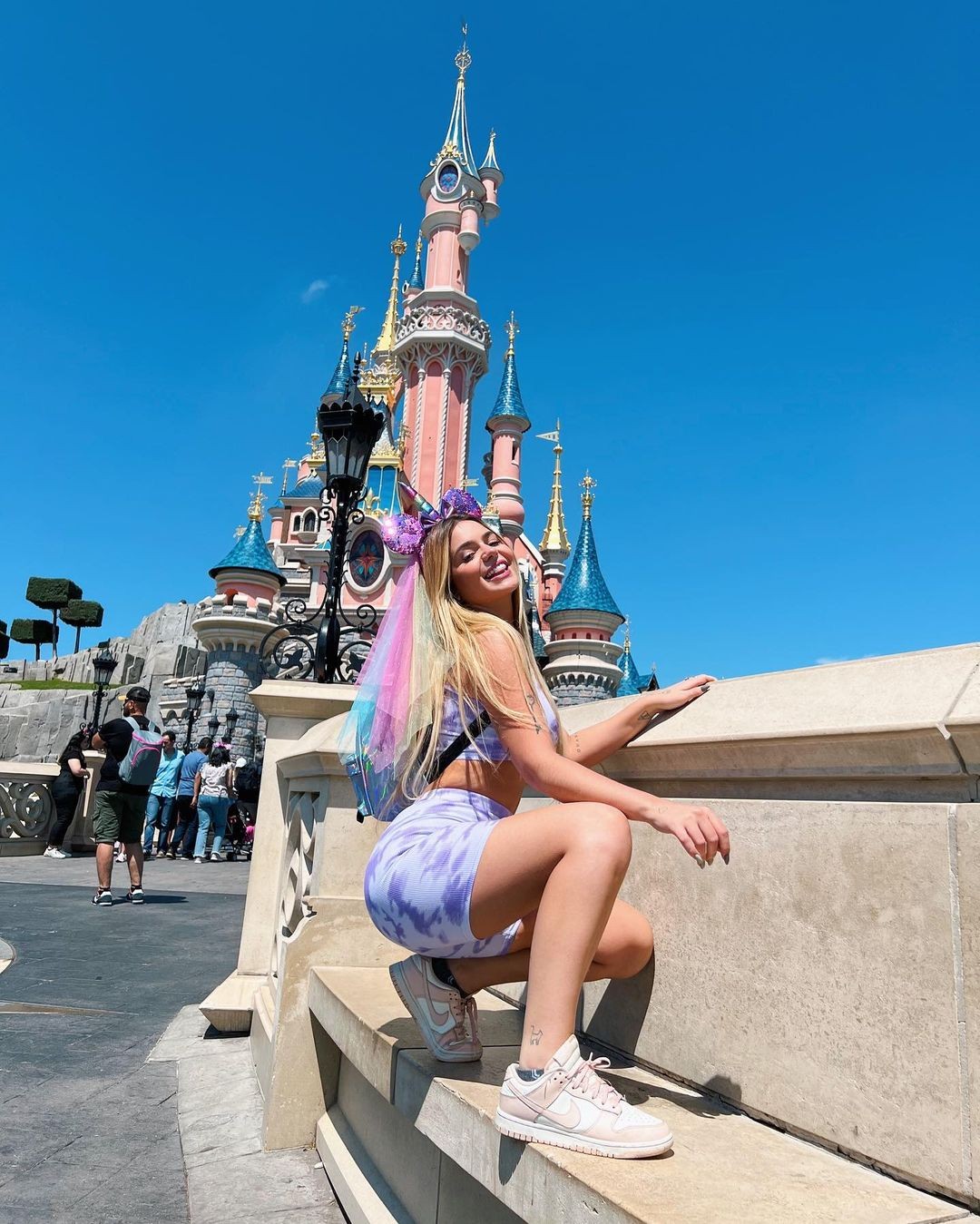 Viih Tube se diverte na Disney Paris em viagem com Eliezer (Foto: Reprodução Instagram)