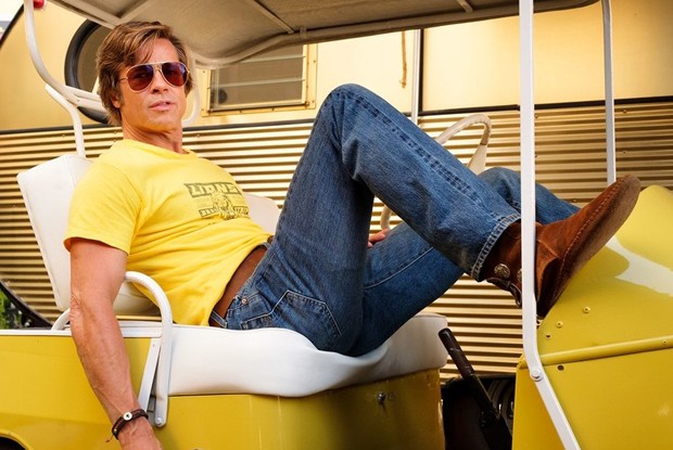 Brad Pitt em Once Upon a Time in Hollywood (Foto: Divulgação/Vanity Fair)