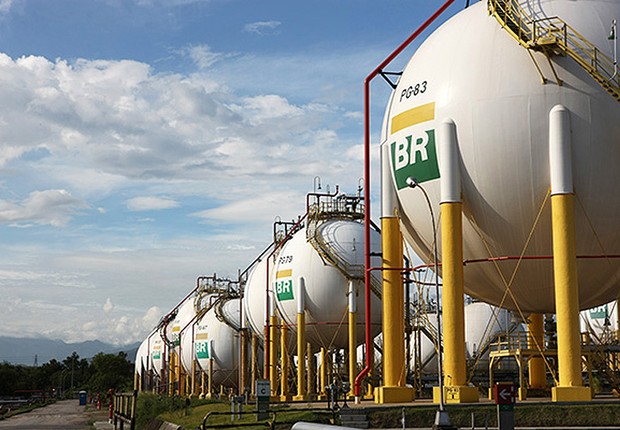 Produção de gás da Petrobras ; gás GLP ;  (Foto: Divulgação)