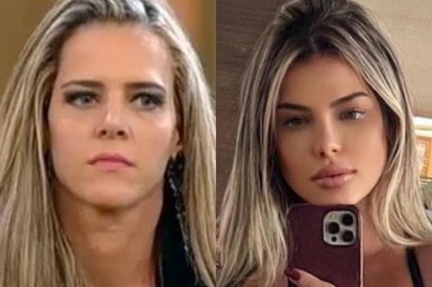 Antes e depois de Denise Rocha (Foto: Reprodução/Instagram)