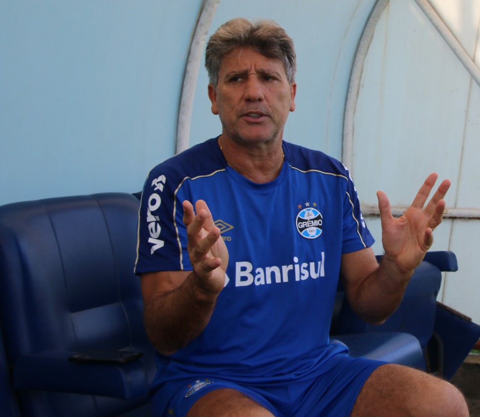 Renato é o ídolo máximo do Grêmio — Foto: Tomás Hammes