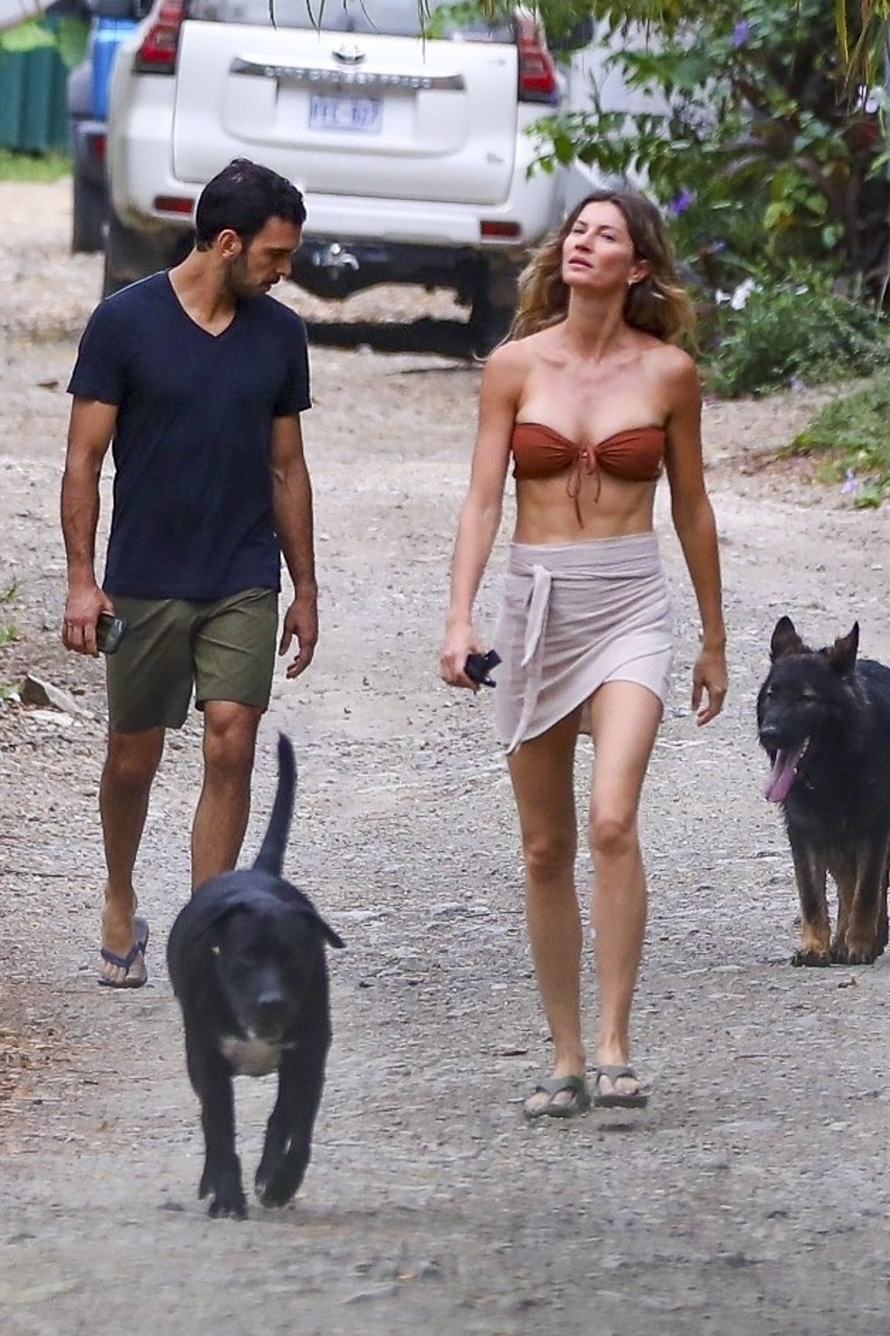  Gisele Bündchen e Joaquim Valente — Foto: The Grosby Group