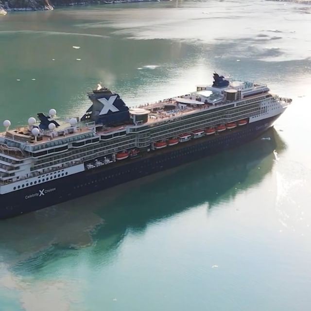 Navio da Celebrity Cruises (Foto: reprodução instagram)