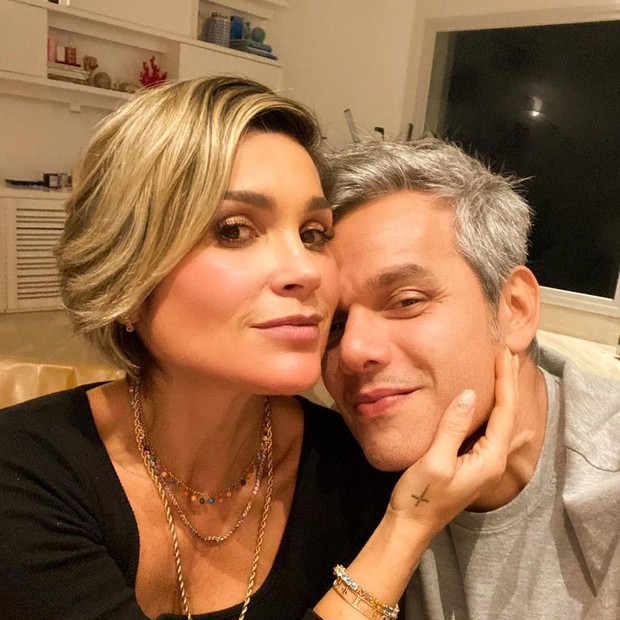 Flávia Alessandra e Otaviano Costa (Foto: reprodução/Instagram)