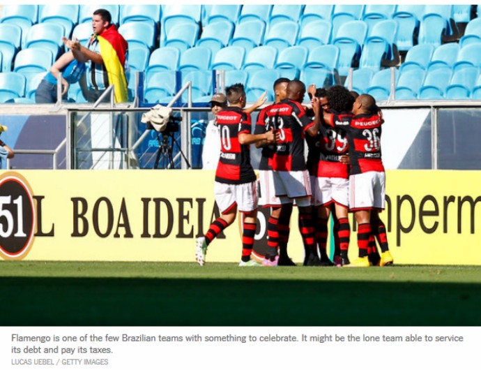 Flamengo, The New York Times