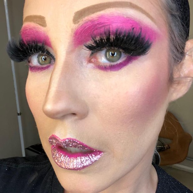 Luana Piovani se monta de drag queen (Foto: Reprodução/Instagram)