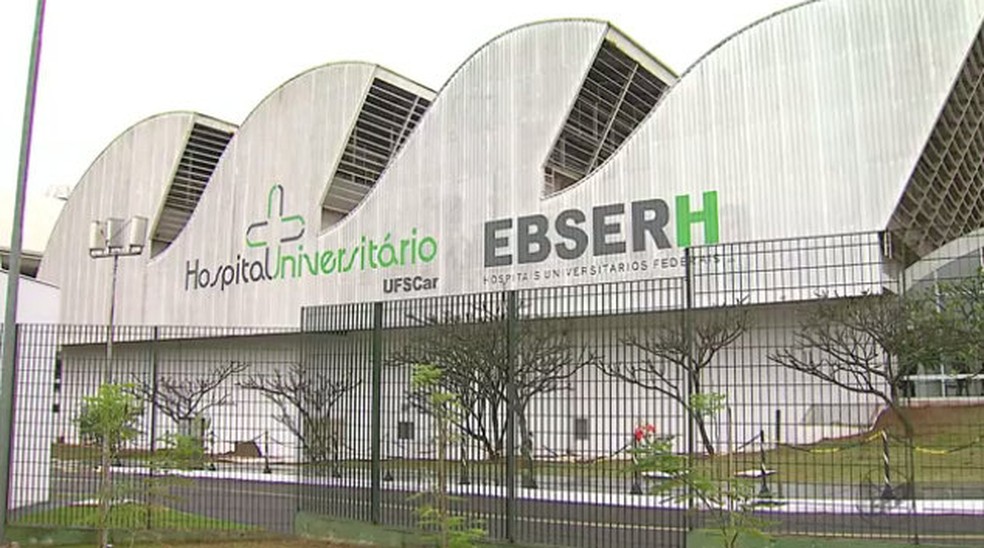 Hospital Universitário da UFSCar em São Carlos — Foto: Reginaldo dos Santos/EPTV
