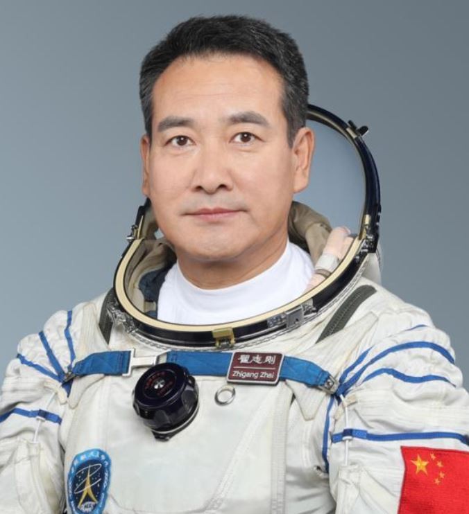 Zhai Zhigang, um dos três astronautas da missão Shenzhou-13 (Foto: China Manned Space Agency)