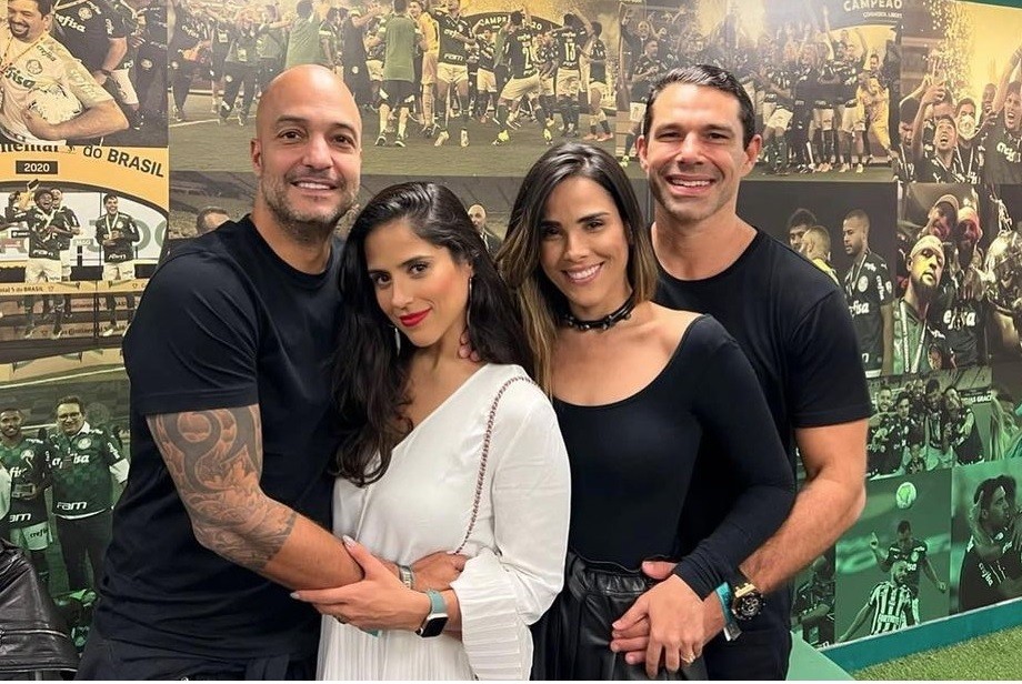 Leonardo Lessa, Camilla Camargo, Wanessa Camargo e Marcus Buaiz (Foto: Reprodução/Instagram)