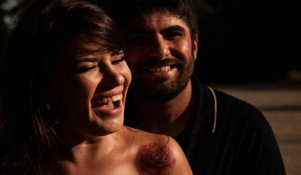 Juliana Cunha se casaria em abril e teve que adiar a festa — Foto: Gabriel Martins
