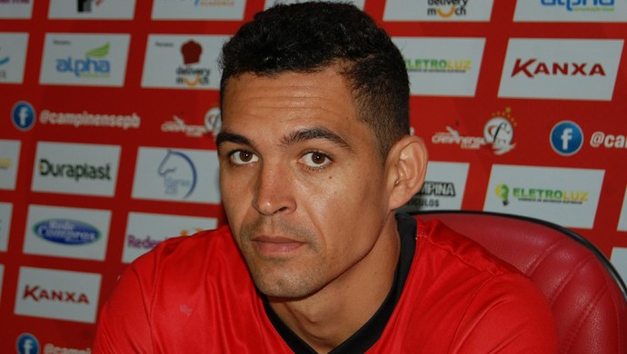 Casagrande, atacante do Campinense (Foto: Silas Batista / GloboEsporte.com) Casagrande, atacante do Campinense (Foto: Silas Batista / GloboEsporte.com)