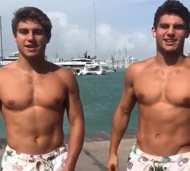 Adriane Galisteu posta vídeo de Pietro e Bruno Bacchi na web (Foto: Reprodução/Instagram)