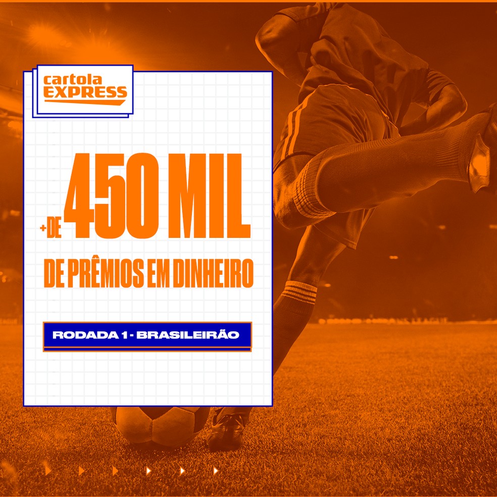 Cartola Express 2023 - Rodada #1 - Premia&ccedil;&atilde;o &mdash; Foto: Info Esporte