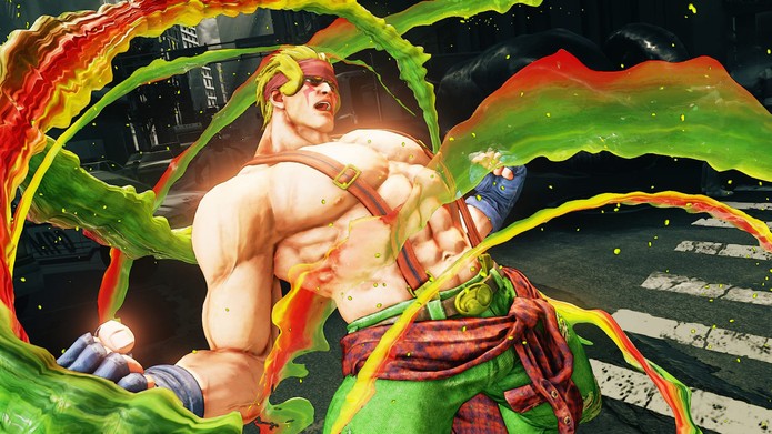 Street Fighter 5: Alex é o primeiro personagem DLC e está liberado para todos por tempo limitado (Divulgação/Capcom)