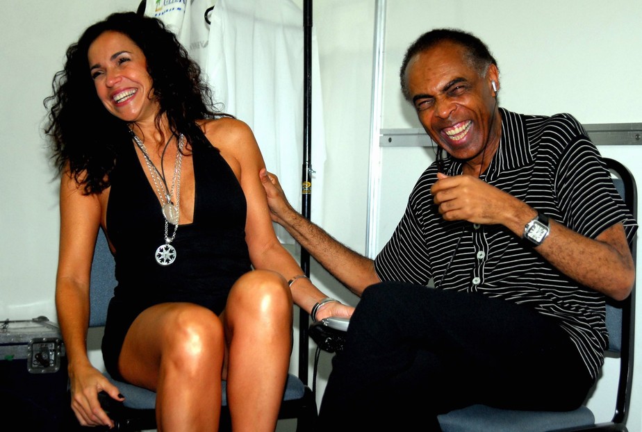 Daniela Mercury e Gilberto Gil