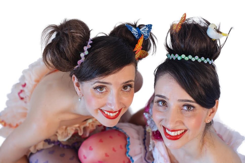 Fadas Magrinhas animam a criançada no polo infântil (Foto: Divulgação)