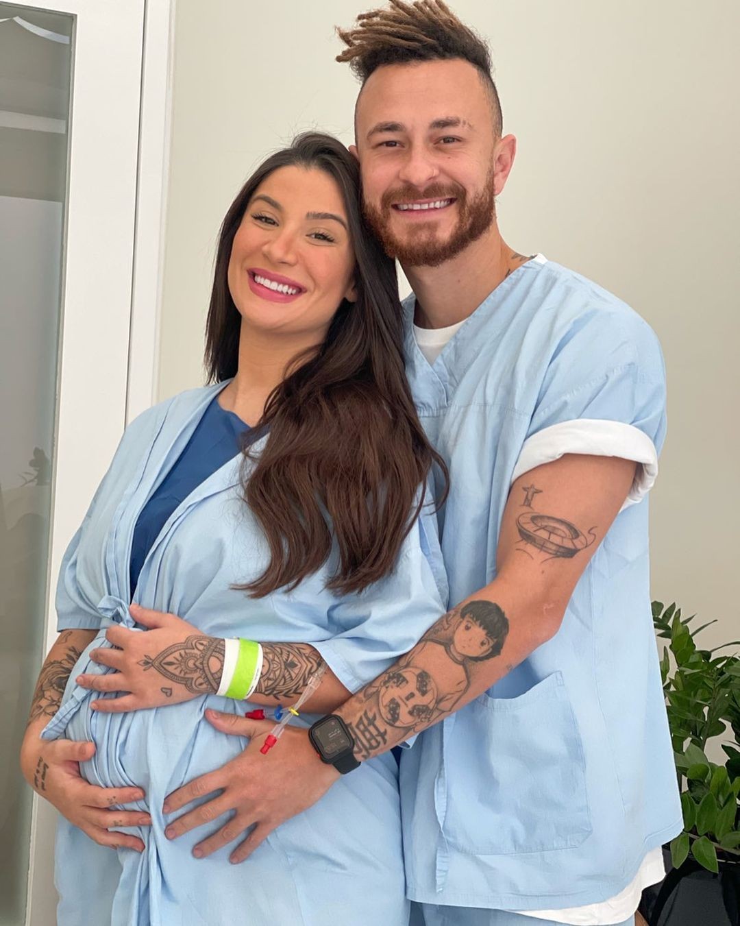 Bianca Andrade dá entrada na maternidade (Foto: Reprodução / Instagram)