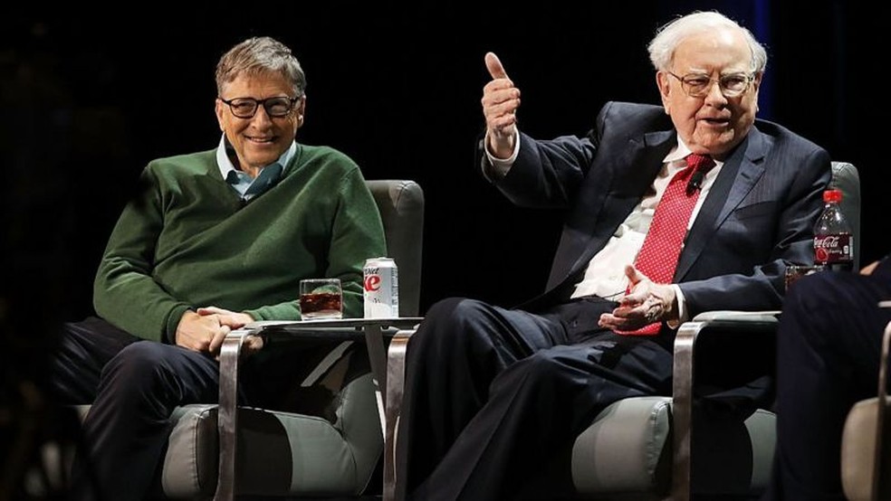 Projeto é liderado por Bill Gates e Warren Buffett — Foto: Getty Images