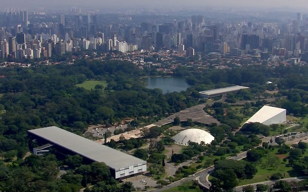 Parque do Ibirapuera (Foto: TV Globo/Reprodução)