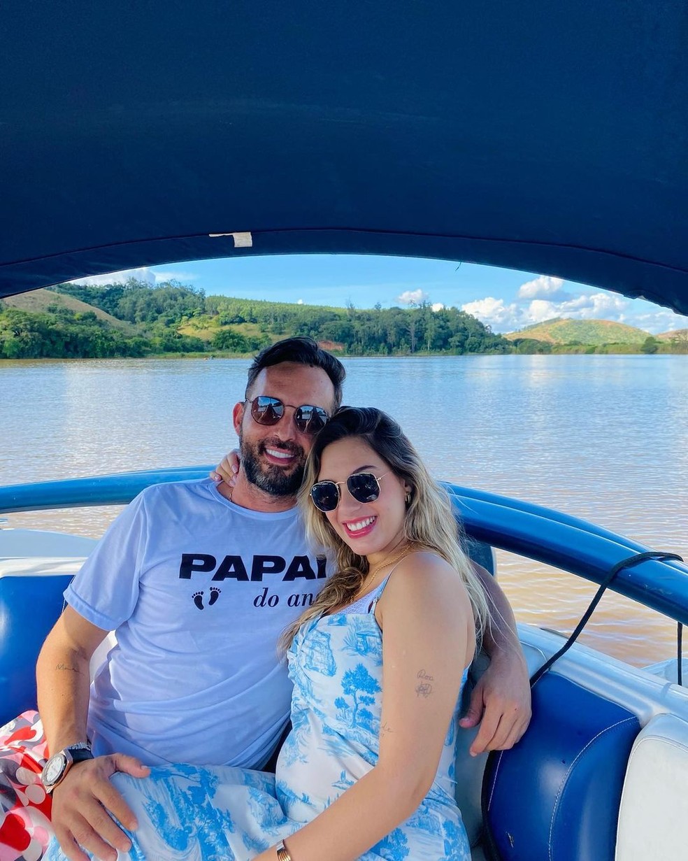William Gusm&atilde;o e Mellody Barreto &mdash; Foto: Reprodu&ccedil;&atilde;o/Instagram