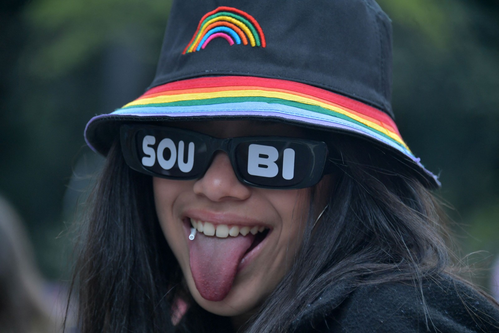 26ª Parada do Orgulho Gay, em São Paulo — Foto: NELSON ALMEIDA / AFP