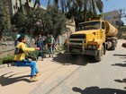'Sansão de Gaza', palestino puxa caminhão com os dentes