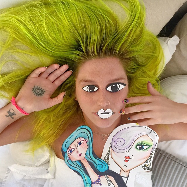 Kesha (Foto: Reprodução/Instagram)