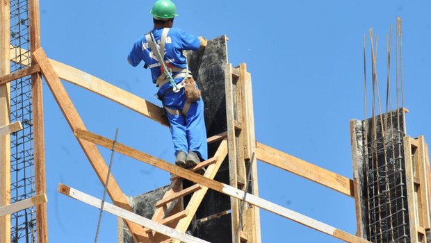 Indústria da construção teve aumento de confiança (Foto: Elza Fiúza/Agência Brasil)