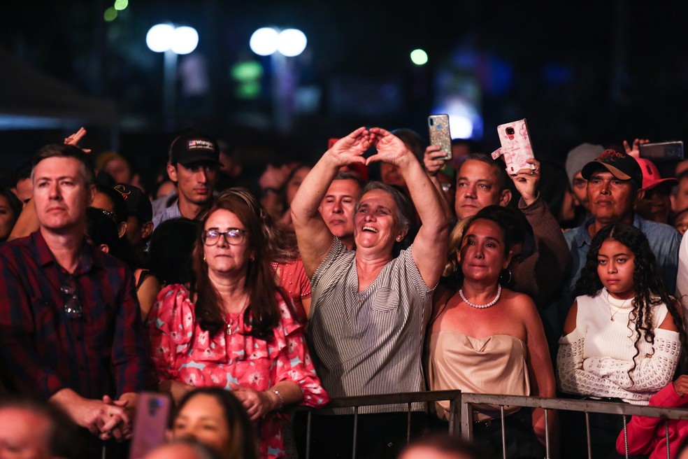 Daniel lotou palco em primeira noite do FIB 2022. — Foto: Marithê do Céu/Reprodução