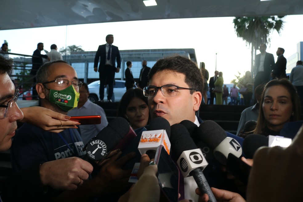 Governador Rafael Fonteles fala sobre o novo governo  — Foto: Isabela Leal/g1 Piauí