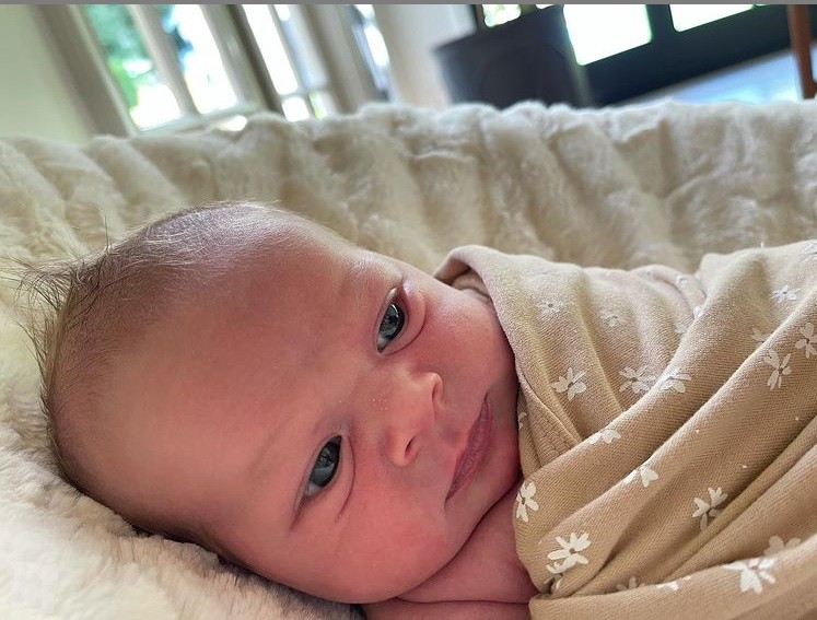 A pequena Mae, filha recém-nascida de Hilary Duff e Matthew Koma (Foto: Arquivo pessoal)