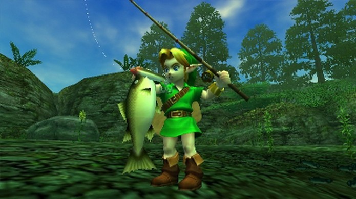 Minigame de pescaria será adicionado a Majoras Mask 3D (Foto: IGN)