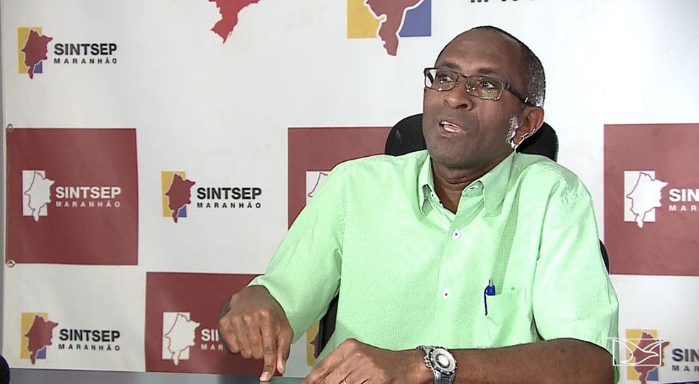 Presidente do Sindicato dos Servidores, Cleinaldo Lopes, diz que o Fepa tem menos de R$ 200 milhões em caixa — Foto: Reprodução/TV Mirante
